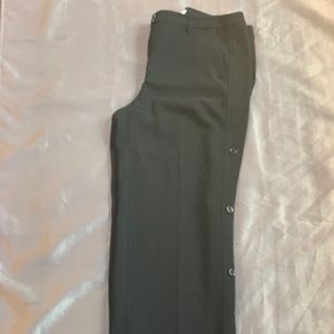 WHBM wide leg pants: Black